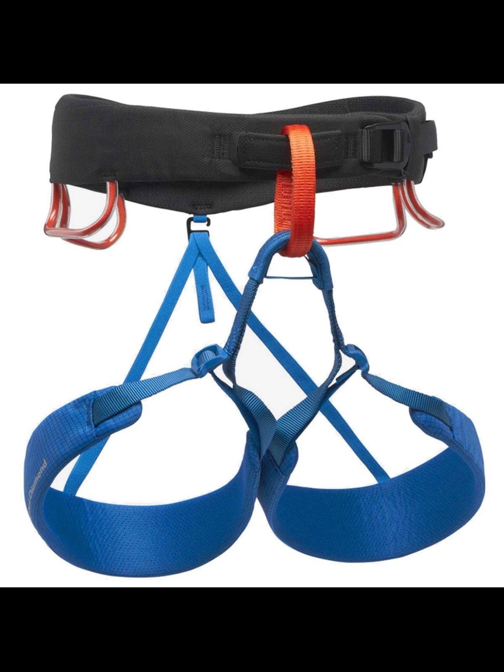 Black Diamond Men’s Medium Blue and Black Climbing Harness